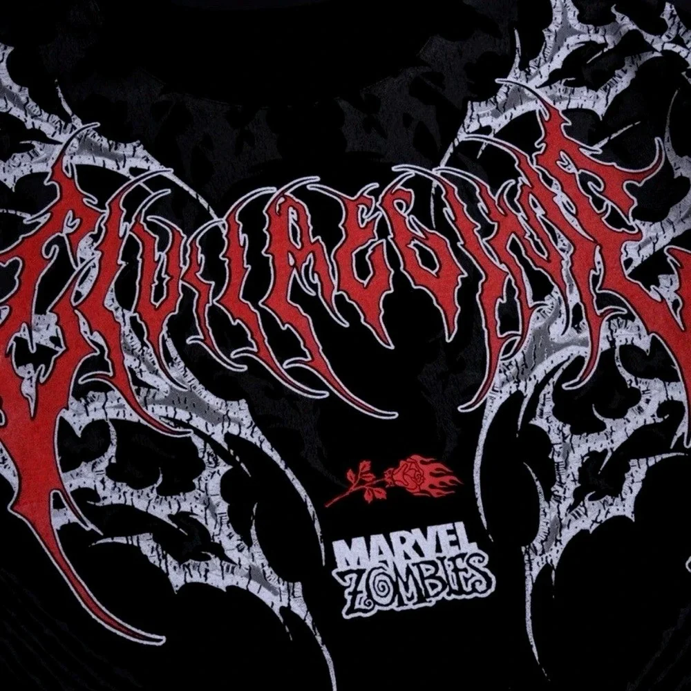 Civil Regime x Marvel Zombies Wolverinem Side By Side 199x Tee  Size L